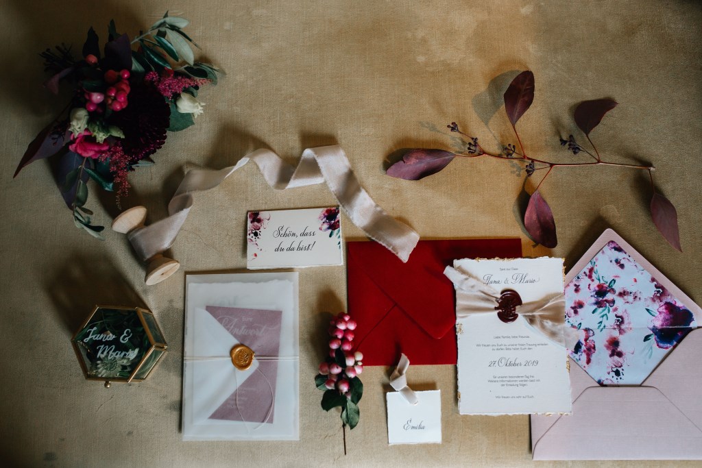 Hochzeitspapeterie
